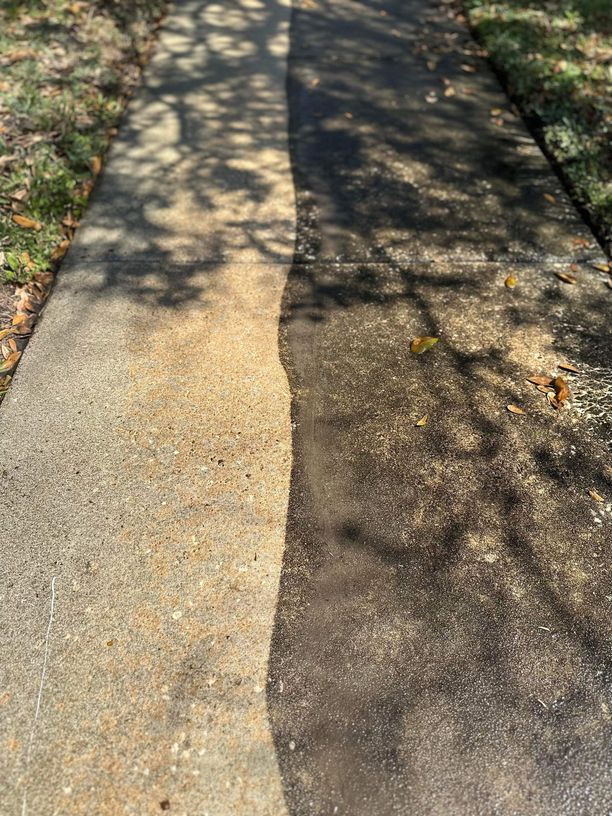 Concrete Surface Cleaning example 1